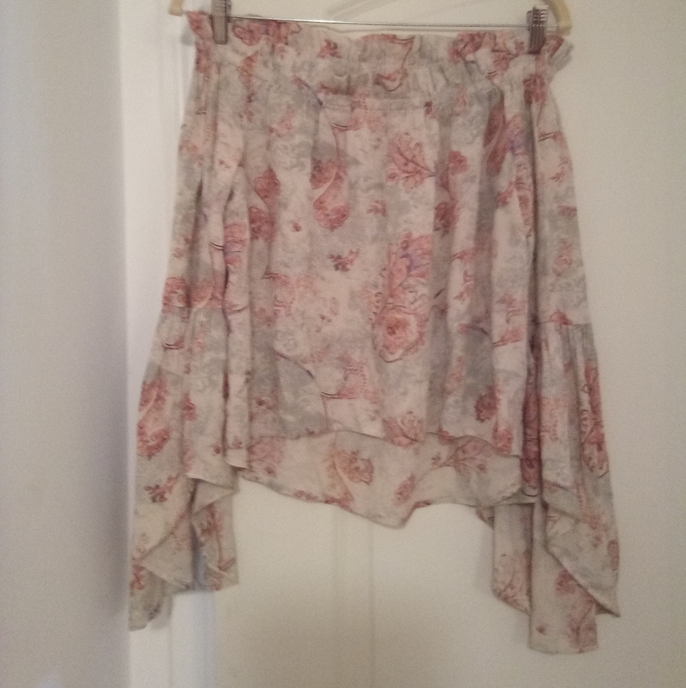 Sun & Shadow Boho Hippie Off Shoulder Top
